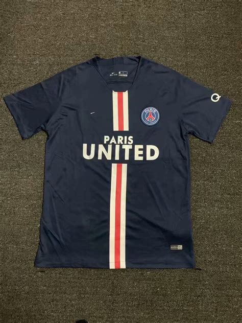 Check out our psg jersey selection for the very best in unique or custom, handmade pieces from our мужская одежда shops. 2019/20 With Logo Thai Quality Adult Psg Soccer Jersey Men ...