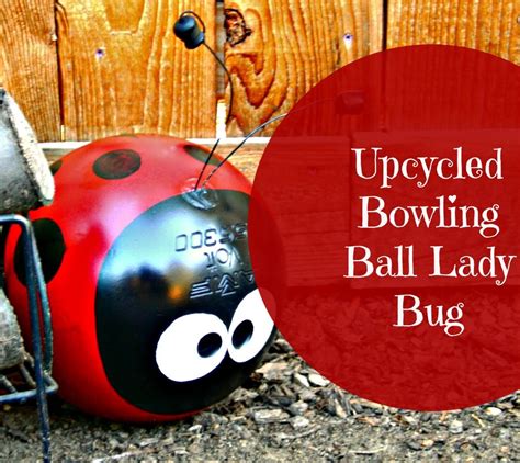 Upcycled Bowling Ball Yard Art Weekend Yard Work Series