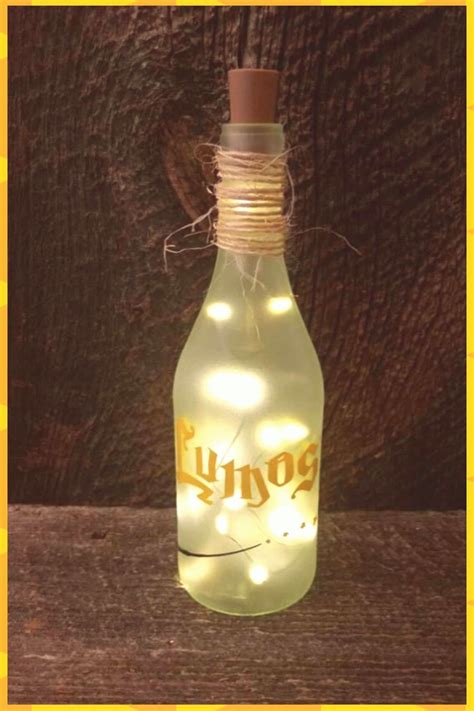 Lumos Wine Bottle Lamp crafts crafts crafts bottle crafts crafts, 2020 | Şarap şişesinden elişi ...