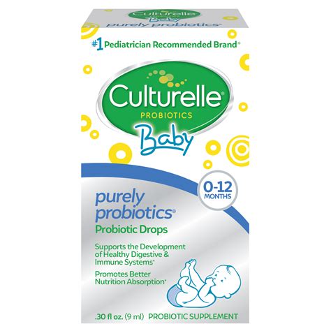 Culturelle Unisex Baby Purely Probiotics 0 12 Months 030 Fl Oz