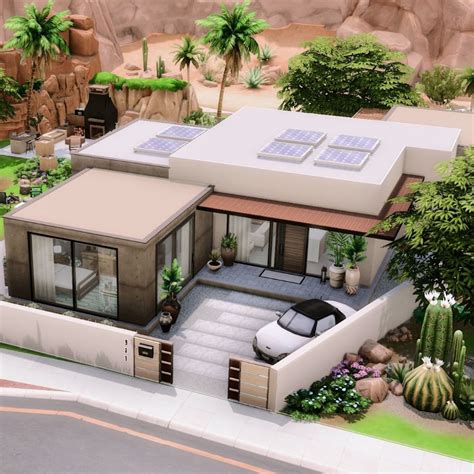 Install Desert Modern House 🌵 The Sims 4 Mods Curseforge
