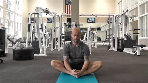 Seated Groin Stretch Butterfly Stretch Youtube