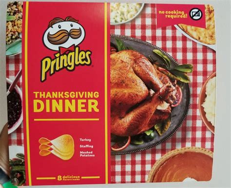 Who can realistically pull off roasting a massive bird and cook all the side dishes that are now deemed a standard part of. Pringles Just Made An Entire Thanksgiving Dinner In Chip Form