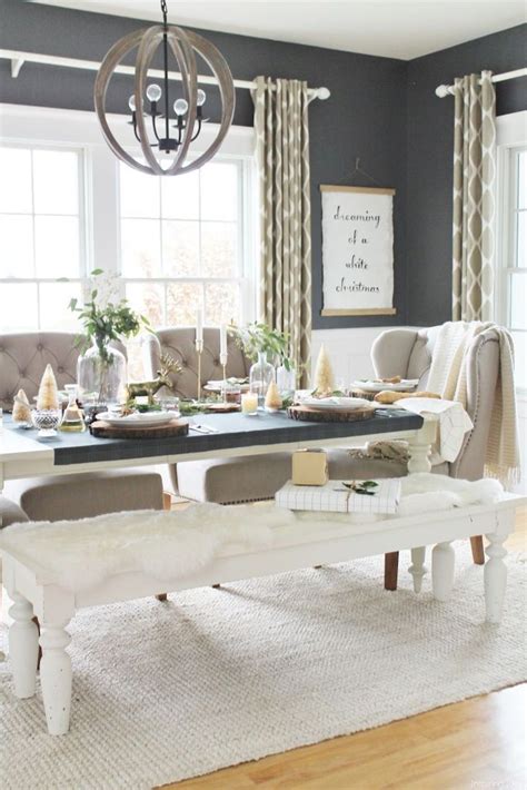 Get inspired with modern farmhouse, dining room ideas and photos for your home refresh or remodel. 60 Stunning Farmhouse Style Dining Room Decorating Ideas ...