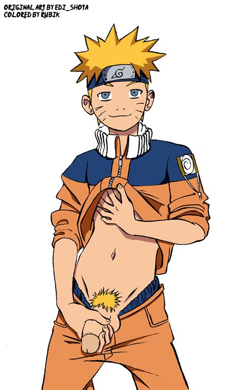 Edi Shota Uzumaki Naruto Naruto Naruto Series Absurdres Highres Masturbation Shota