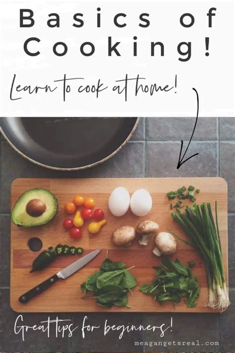 basics of cooking simple tips to learn to cook from home