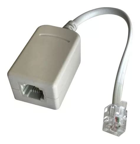 Adaptador Para Cable De Red Produto Importado Duplo Simples Conector