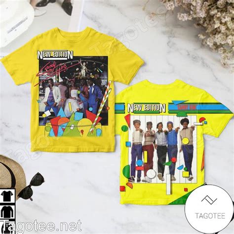 Awesome New Edition Candy Girl Album Cover Yellow Shirt