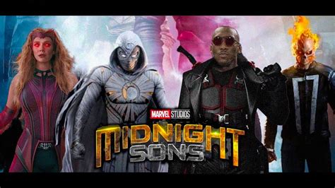 Mcu Midnight Sons Full Lineup Revealed Scarlet Witch Returns Youtube