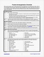 11 Funeral Planning Checklist Template In Excel - SampleTemplatess ...