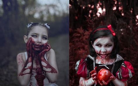 Thought Provoking Art Uses Children As Famous And Classic Horror