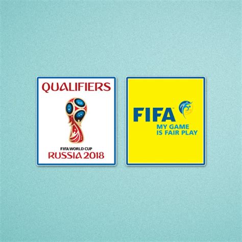 Fifa World Cup 2018 Qualifier Soccer Patch Badge