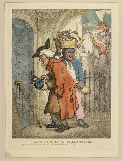 Thomas Rowlandson 1757 1827 Love Laughs At Locksmiths