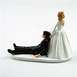 Bridal Love Funny Couple Humorous Cake Topper Reception Gift BM16 ...