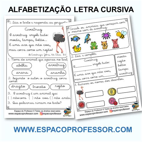 Letra Cursiva Archives Espaço Do Professor