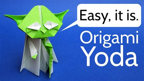 Origami Yoda Easy Tutorial Star Wars Origami Youtube