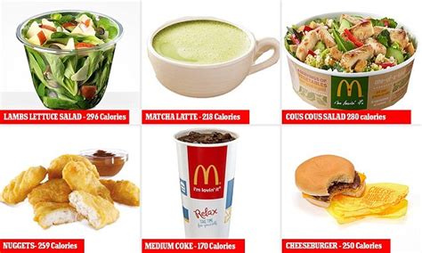 They may not be the healthiest foods on the planet (in fact, we can guarantee they're not), but they're among the best you can find at your local mcdonald's. McDonald's new 'healthy' items contain MORE calories than ...