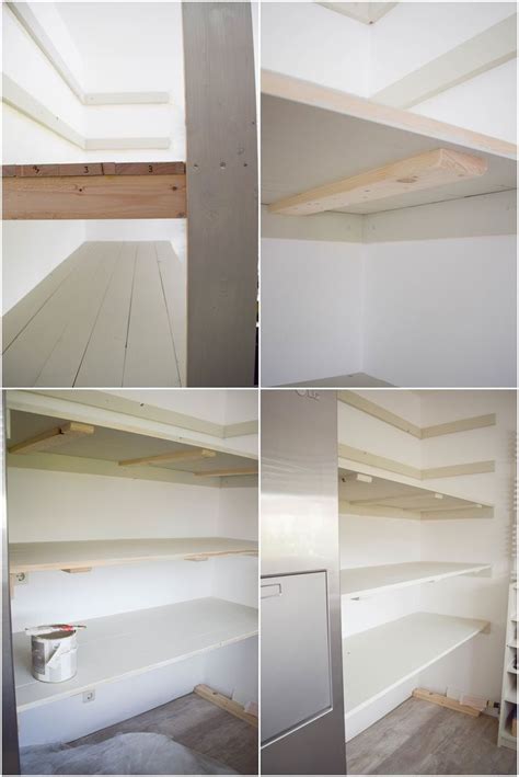 Ein gewächshaus kann in wenigen schritten selbst gebaut werden. DIY Regal Vorratsregal selber bauen kueche organisieren ...