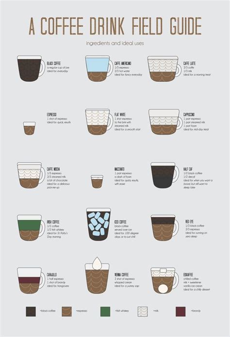 Coffee Drinks Coffee Infographic Coffee Drinkers