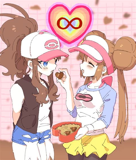 Rosa And Hilda Pokemon And 2 More Drawn By Ankeaa Ramo Do Danbooru