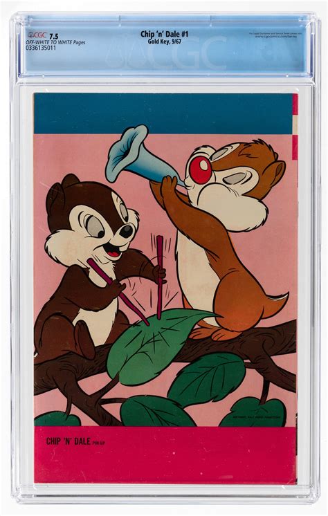 Hakes Chip N Dale 1 September 1967 Cgc 75 Vf