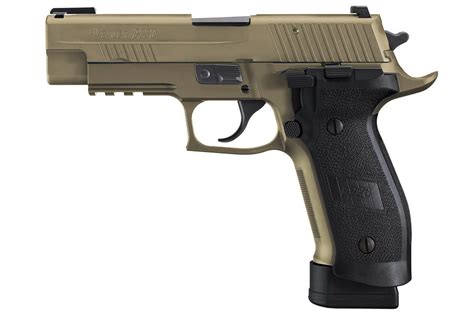 Sig Sauer P226 Tactical Operations 9mm Fde Centerfire Pistiol With Night Sights Vance Outdoors