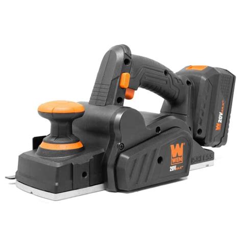 Wen Volt Max Brushless Cordless In Hand Planer With Ah Lithium Ion Battery And