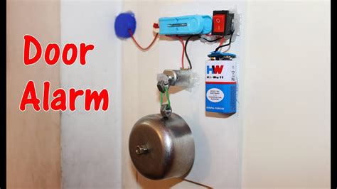 How To Make A Door Alarm Theft Alert Alarm Youtube