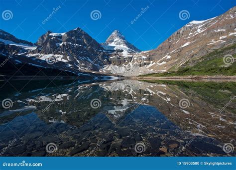 Mount Assiniboine Stock Photo Image Of Mountains Canadian 15903580