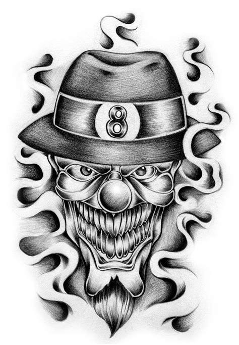 The Joker Of All Cholo S By Thebloodbeatles Badass Drawings Tattoo Style Drawings Dark Art