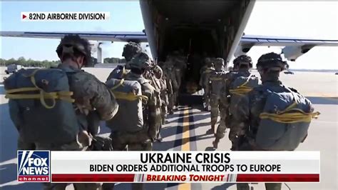Biden Deploys Additional Troops To Eastern Europe During Russia Ukraine Conflict Fox News Video
