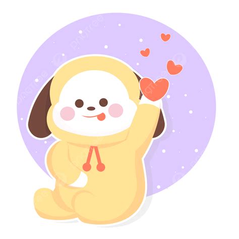 Chimmy Little Cute Love Bt21 Character Jimin Chimmy Bts Png And