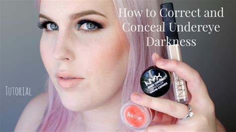 How To Correct And Conceal Under Eye Darkness Tutorial Youtube