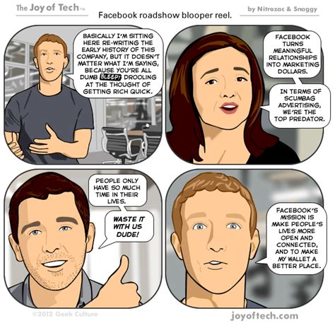 Facebook Roadshow Bloopers Comic Nitrozac And Snaggy Voices