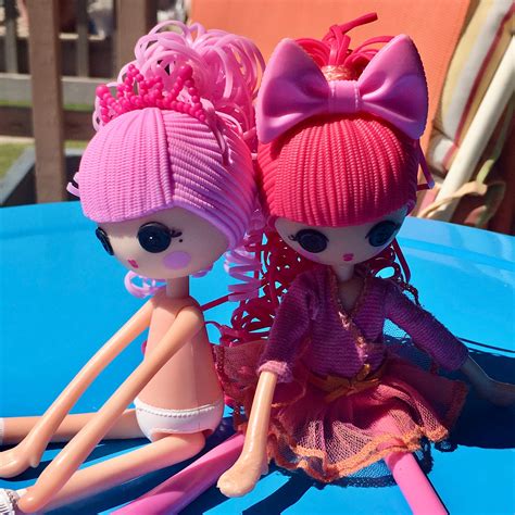 Lalaloopsy Girls Lot Rag Doll Princess Ballerina Pink Curls Etsy