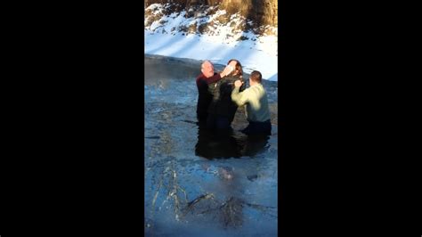 Baptism In The Ice Youtube