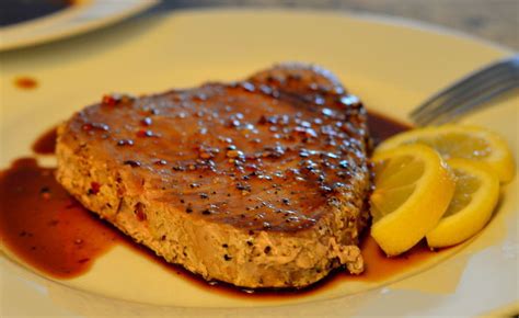 How about some ahi tuna steak for dinner, friends? Cook's choice: Grilled tuna steak tasty | Food and Cooking ...