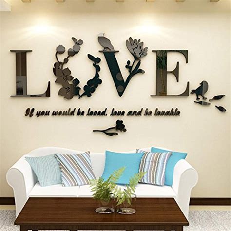 Clearance Wensltd Stylish Removable 3d Leaf Love Wall Sticker Art