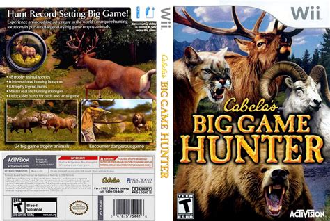 Cabelas Big Game Hunter Wii Find Release Dates Customer Reviews Previews And More