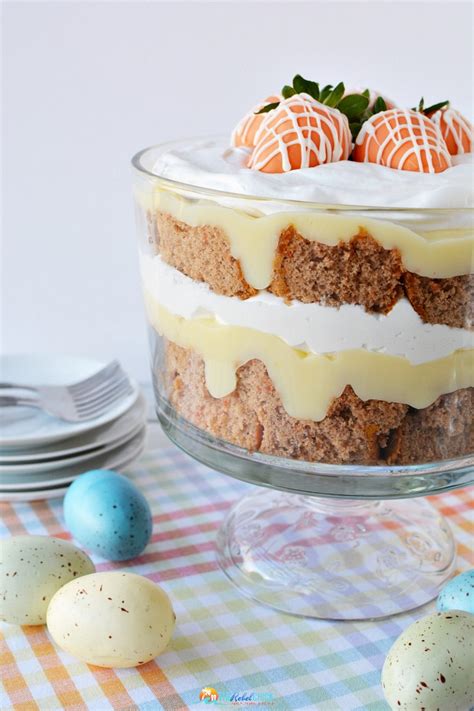 Carrot Cake Trifle Recipe For Easter 1 The Rebel Chick
