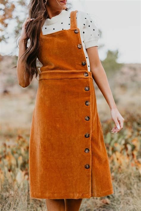 Corduroy Overall Dress Corduroy Overall Dress Cute Modest Outfits