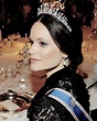 Princess Sofia of Sweden wearing a Varmland Tiara and diamond pearl ...
