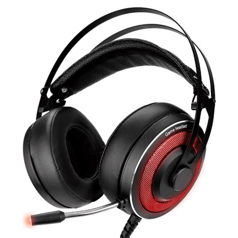 Gaming Headset Led Headphones With Mic 71 Stereo Surround Sound For Pc