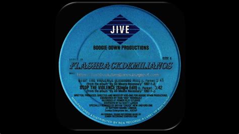 Vinil 12 Boogie Down Productions Stop The Violence Extended Mix Youtube