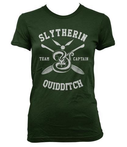 Slytherin CAPTAIN Quidditch Team Women T Shirt Forest PA New T Shirts