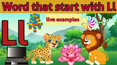 Words That Start With L With Live Examples Starfall Letter L L Letter