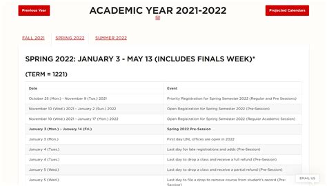 Academic Calendar Announce University Of Nebraska Lincoln