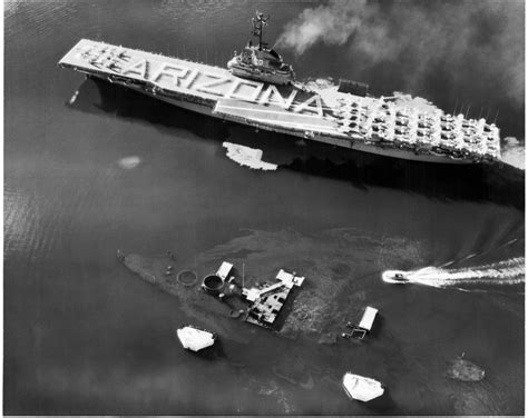 Rarely Seen Photos Of The Uss Arizona Sunk Dec 7 1941 In Pearl