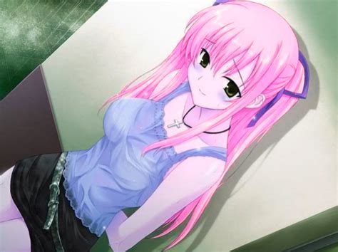 Cute Pink Hair Anime By Cuttie687 On Deviantart