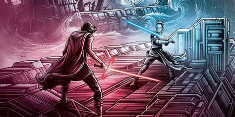 Star Wars Lascesa Di Skywalker Rey E Kylo Combattono Nel Nuovo